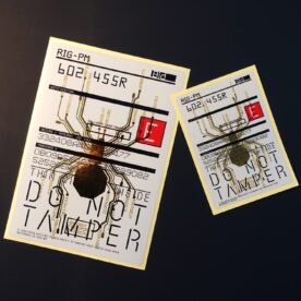 Death Stranding Cargo ID Waterproof Sticker for Sam's Case