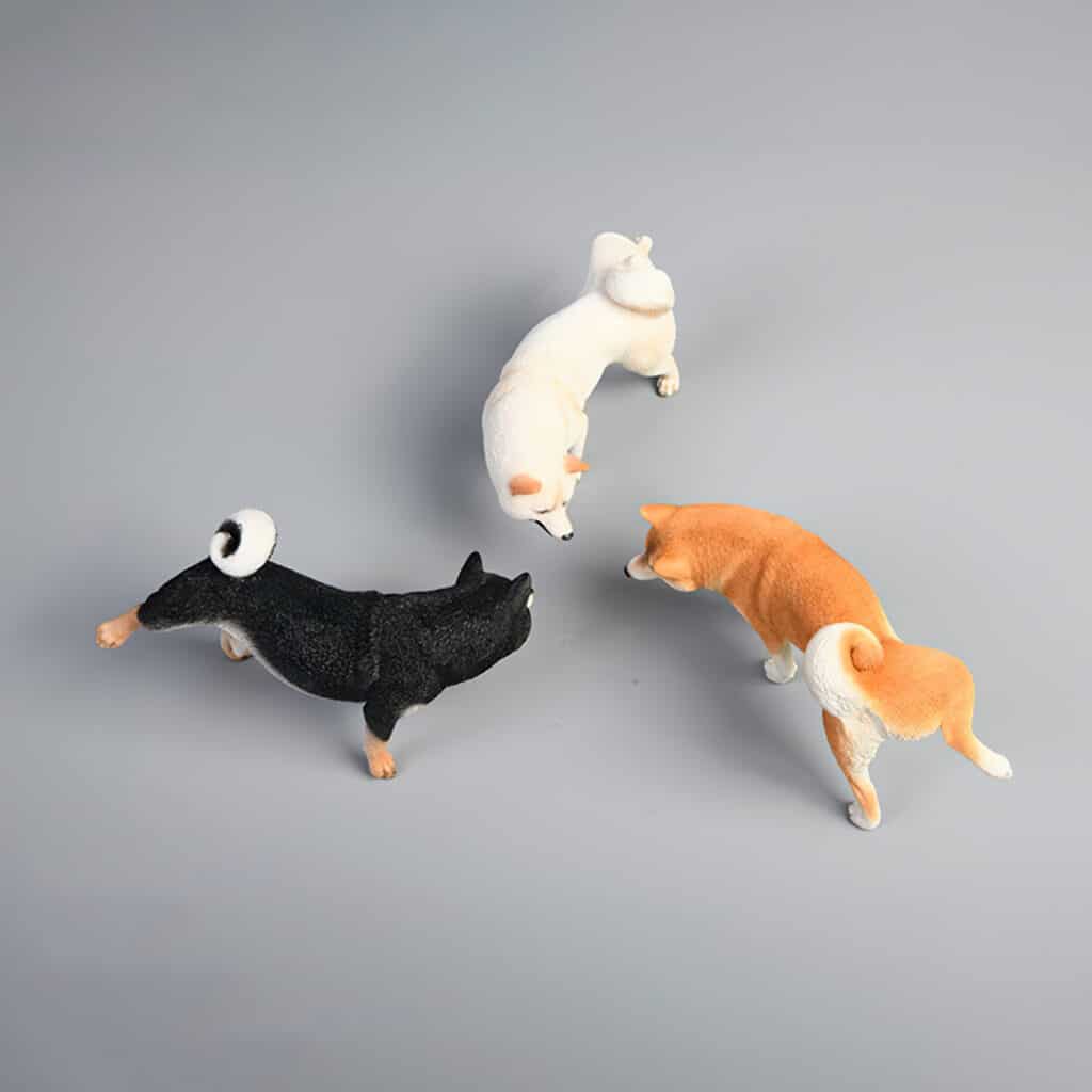 1/6 Lifelike Pooping Dog & Peeing Dog Shiba Inu Resin Statue - FacFox Shop