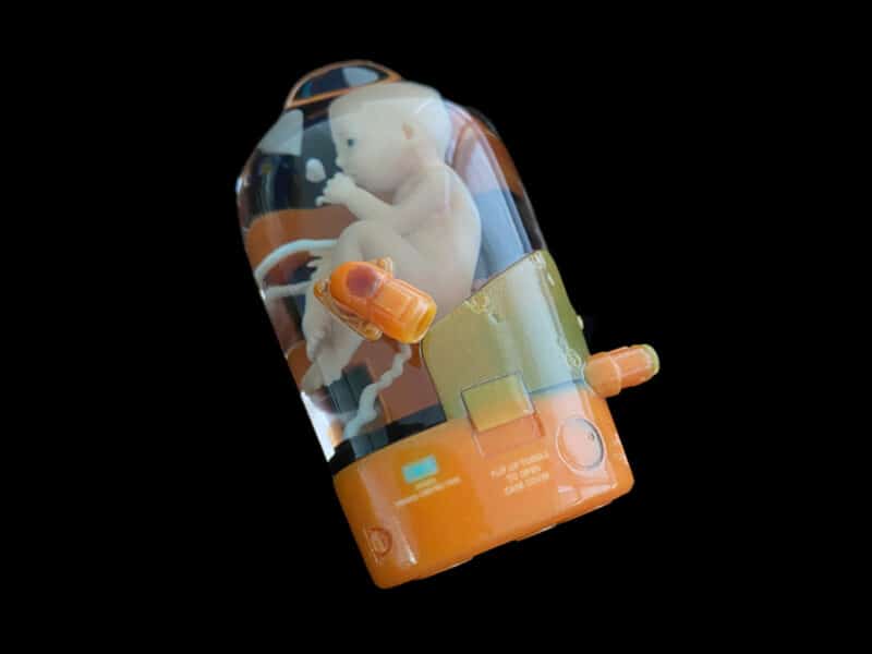 Bb Pod Keychain 3D Printed Death Stranding BB Pod Miniature - FacFox Shop