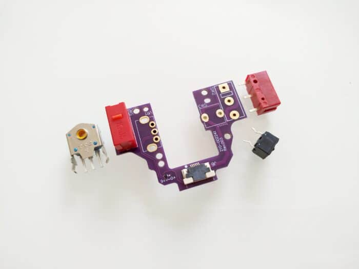 G Pro X Superlight Fully Hot-swappable Mouse PCB Board For Logitech GPXS Microswitch Wheel Encoder Middle Click - Image 5