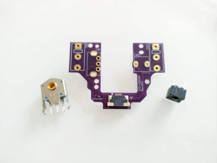 G Pro X Superlight Fully Hot-swappable Mouse PCB Board For Logitech GPXS Microswitch Wheel Encoder Middle Click - Image 4