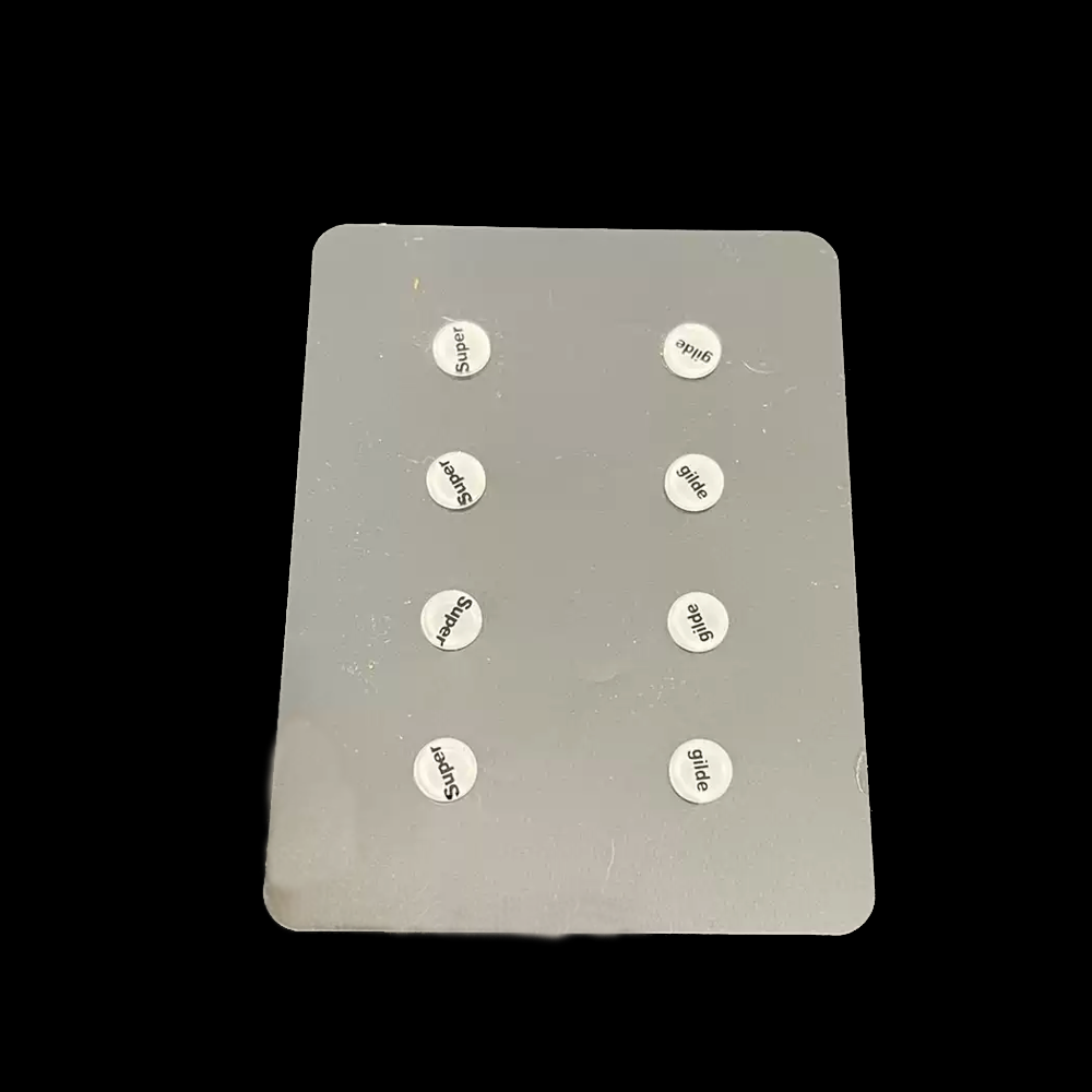 Universal Round Dot Tempered Glass Mouse Skates (Gaming Grade Replacement Feet) - Image 3